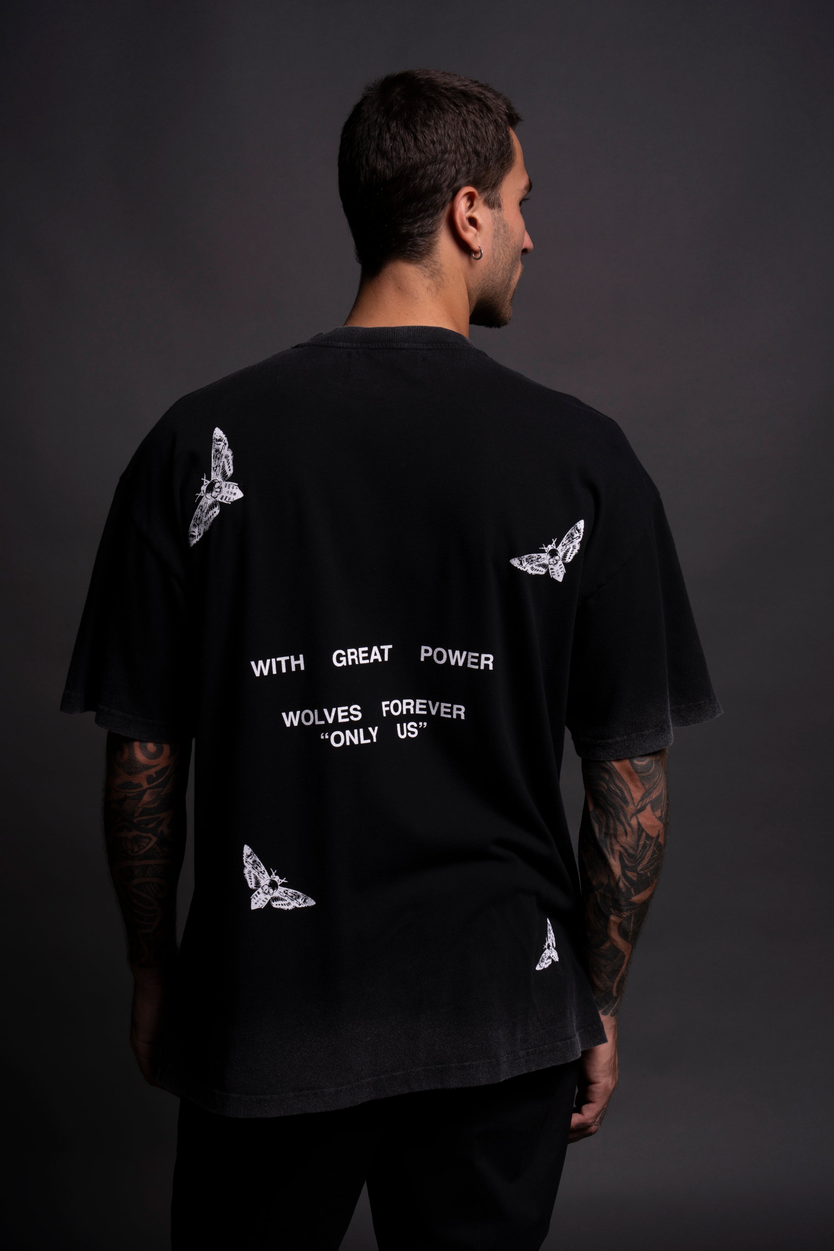 Green Goblin "Premium" Oversized Tee in Black