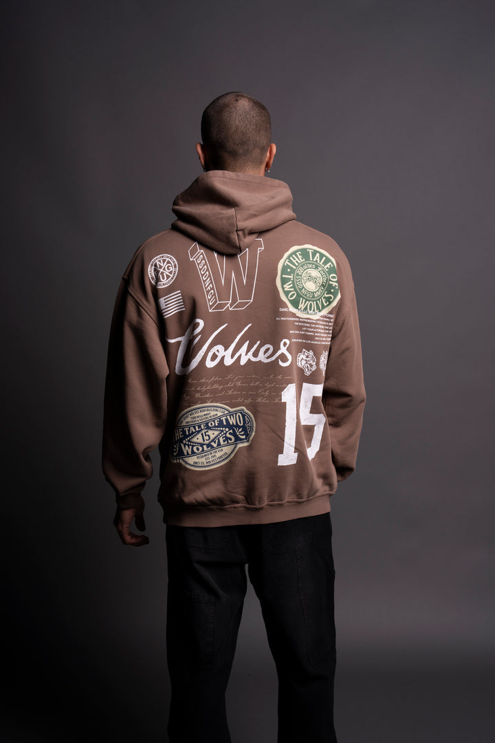 The Tale "Pierce" Hoodie in Mojave Brown