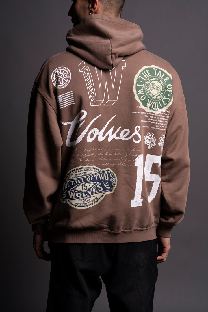 The Tale "Pierce" Hoodie in Mojave Brown