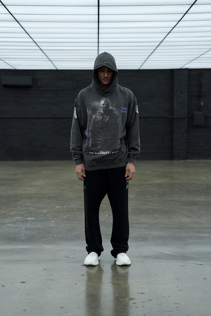 Rise Again V2 "Pierce" Hoodie in Wolf Gray