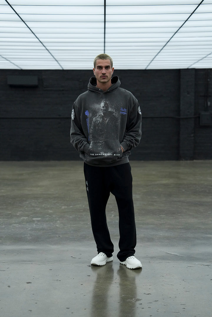 Rise Again V2 "Pierce" Hoodie in Wolf Gray