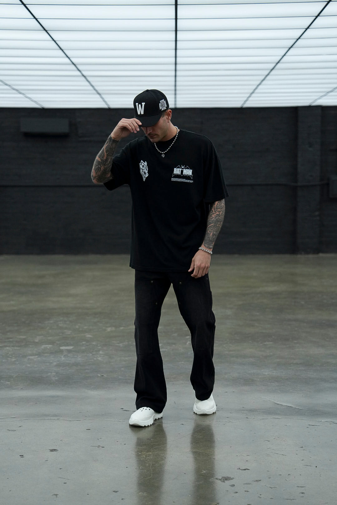 When Darcness Calls "Premium" Oversized Tee in Black