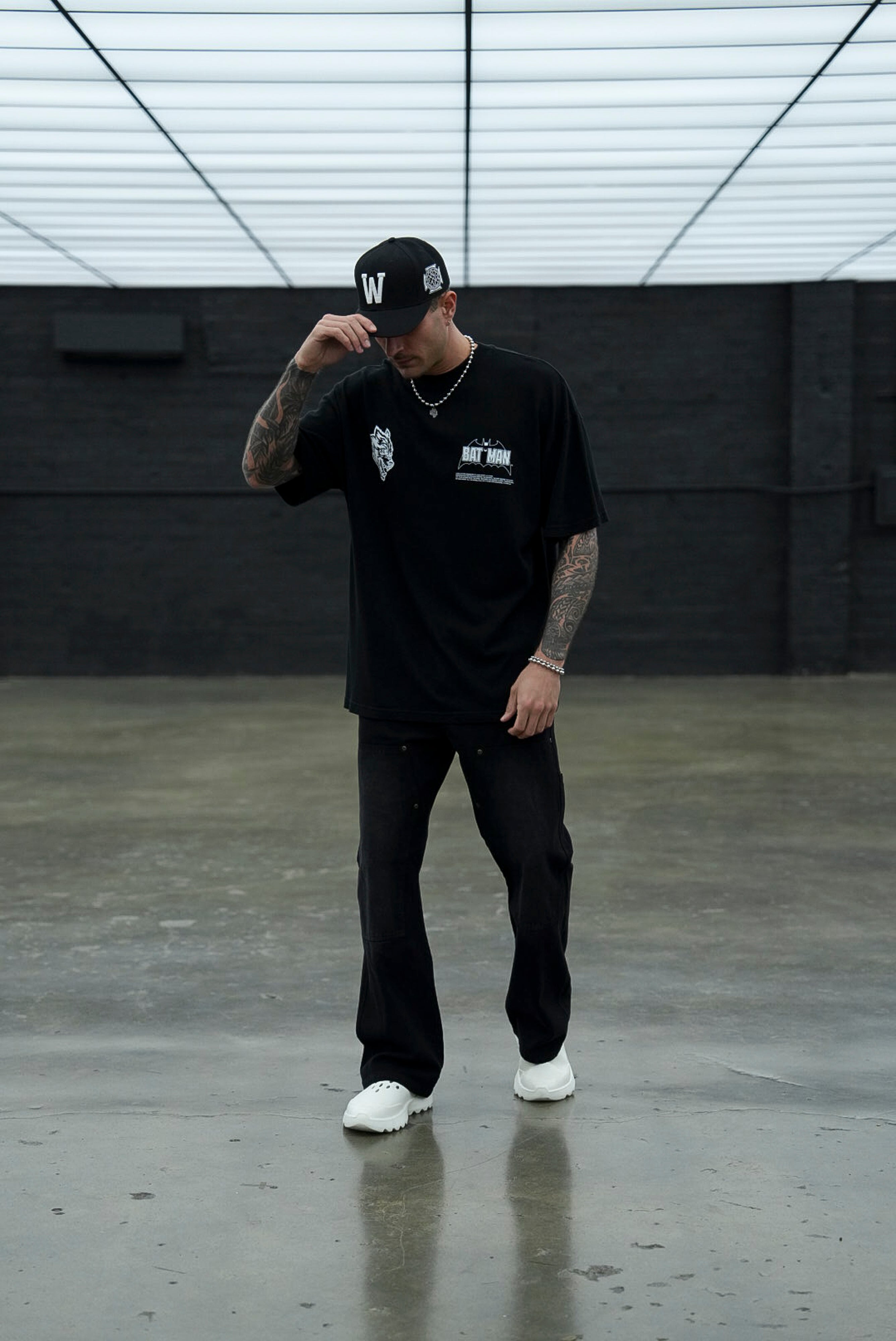 When Darcness Calls "Premium" Oversized Tee in Black
