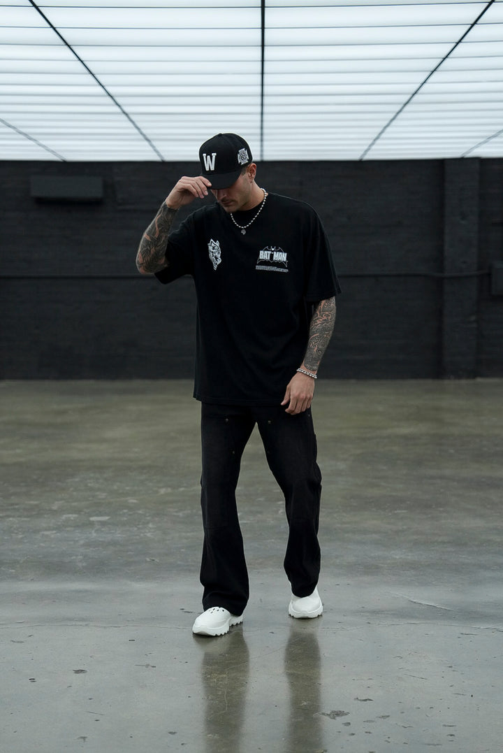 When Darcness Calls "Premium" Oversized Tee in Black