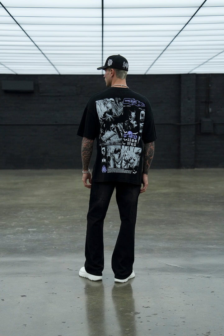 When Darcness Calls "Premium" Oversized Tee in Black