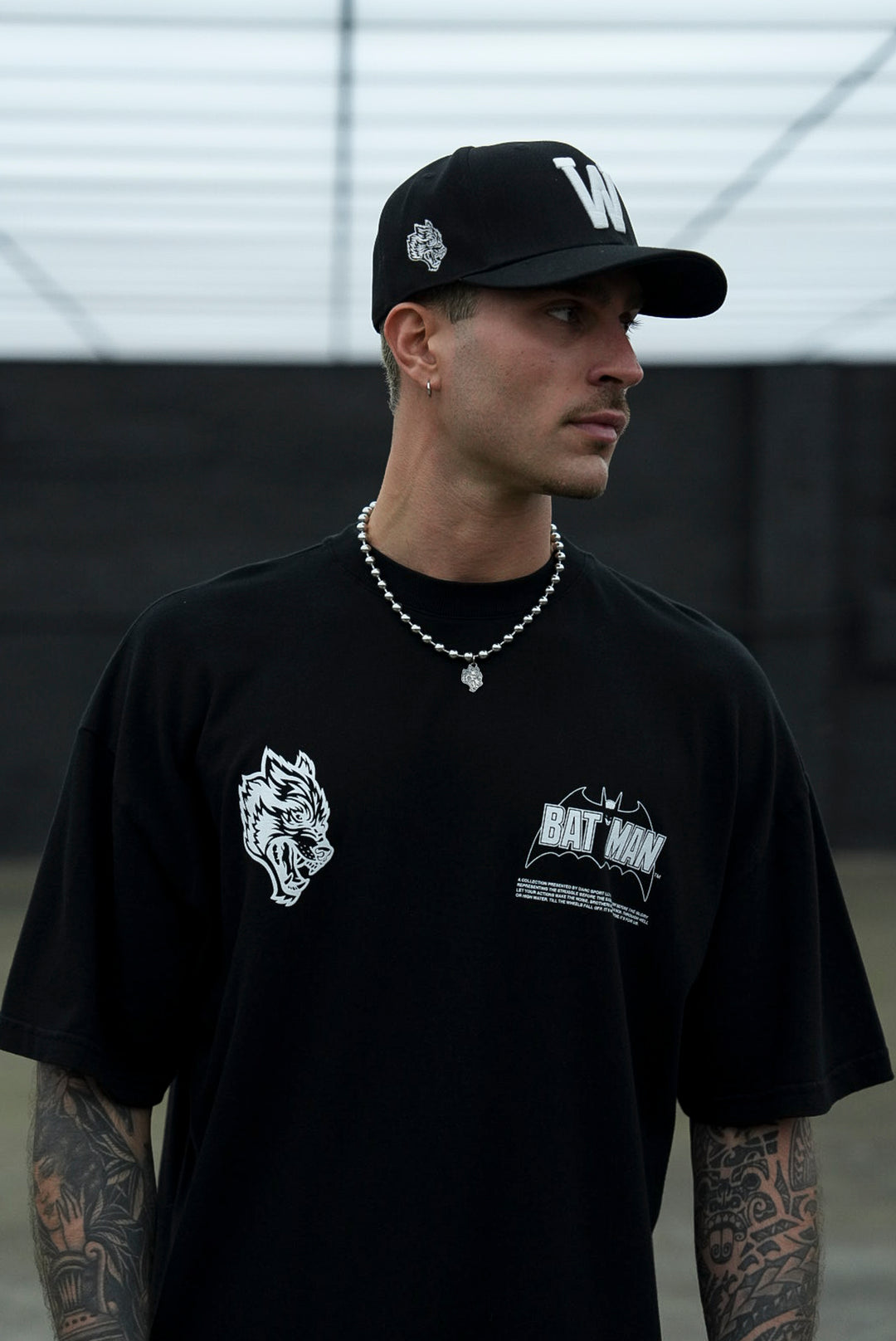 When Darcness Calls "Premium" Oversized Tee in Black