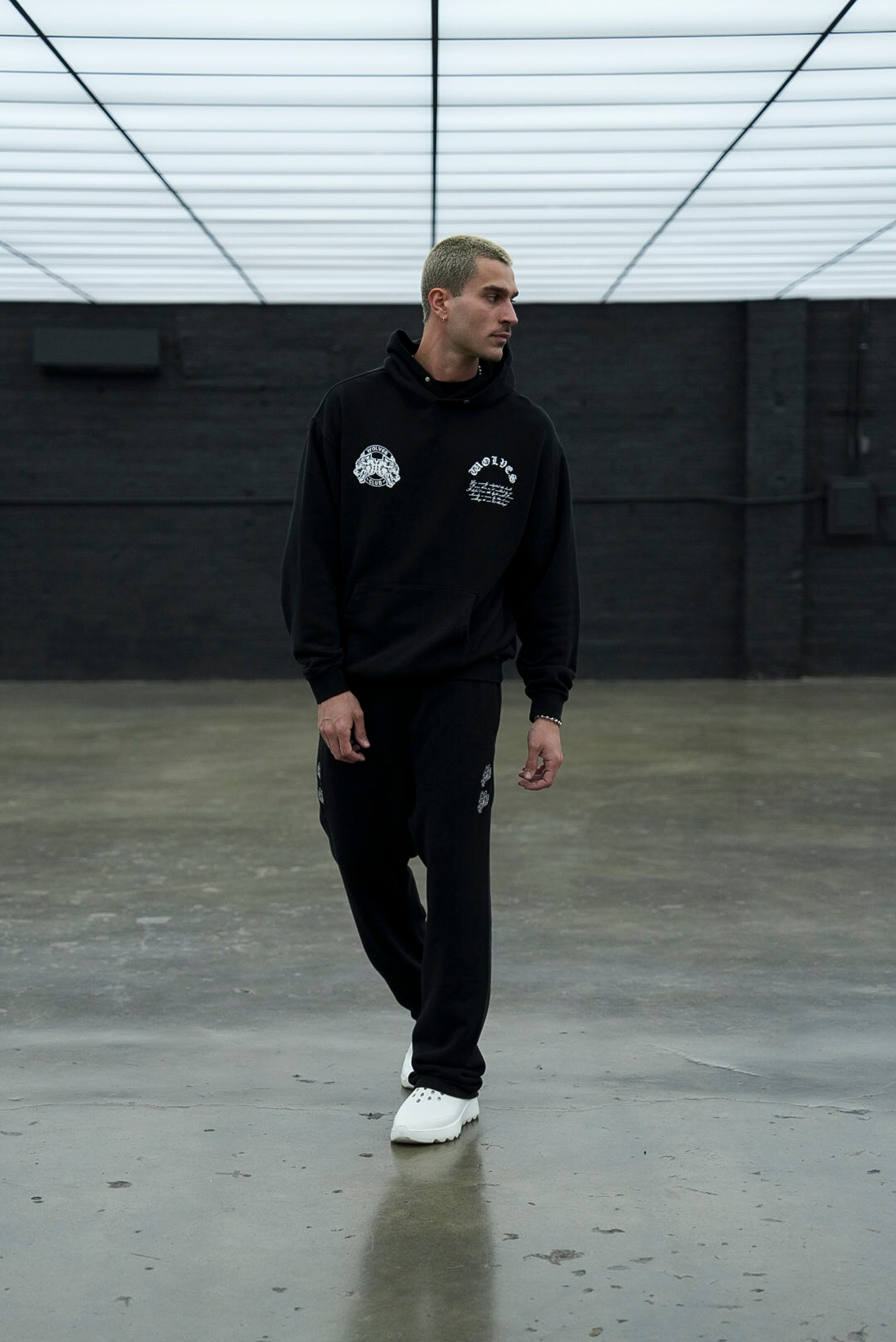 Born In It V2 "Pierce" Hoodie in Black