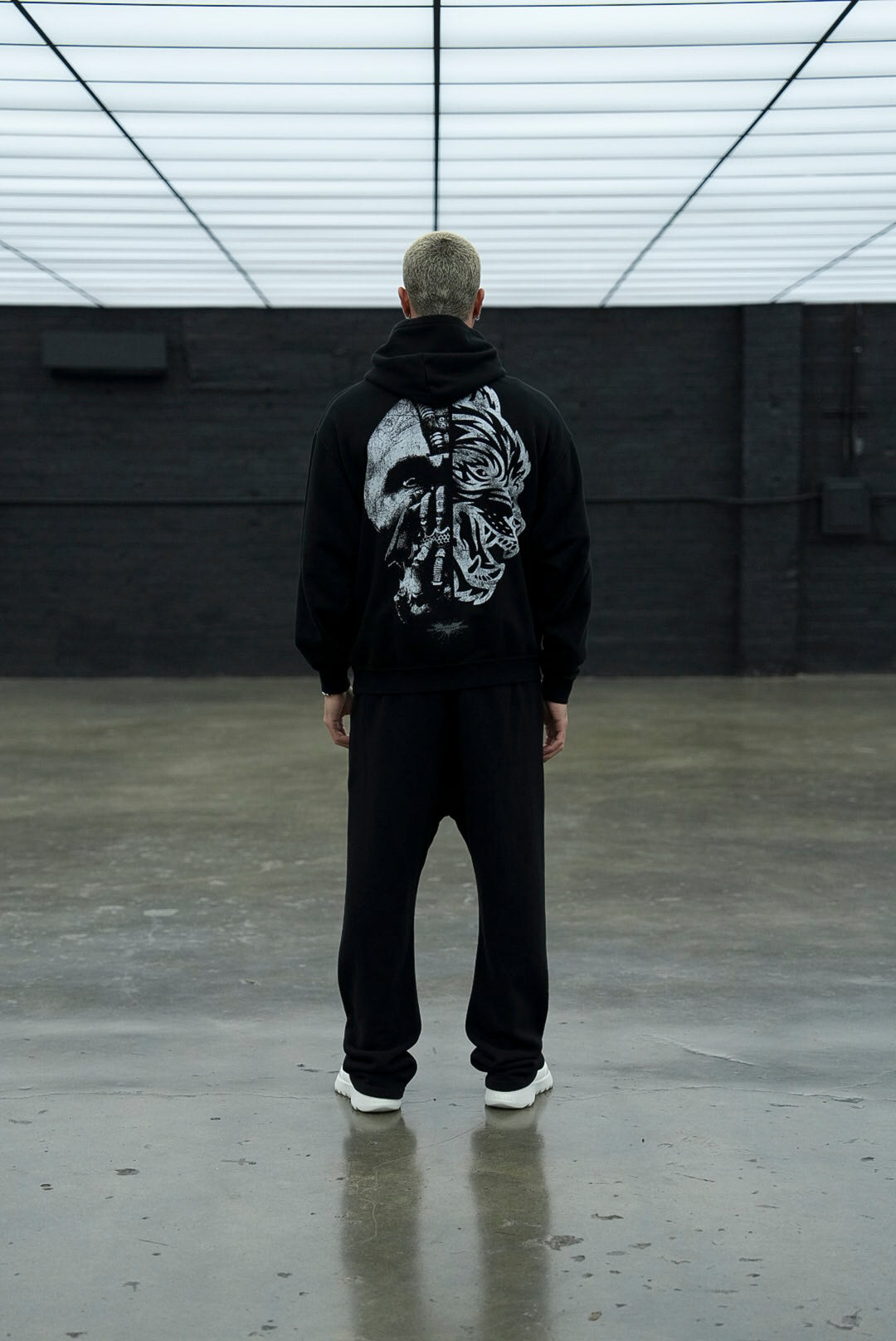 Born In It V2 "Pierce" Hoodie in Black