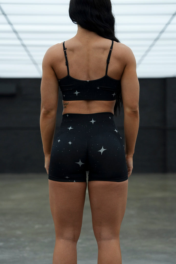 Chopper V2 Everson Seamless "Training" Shorts in Black Starry Night
