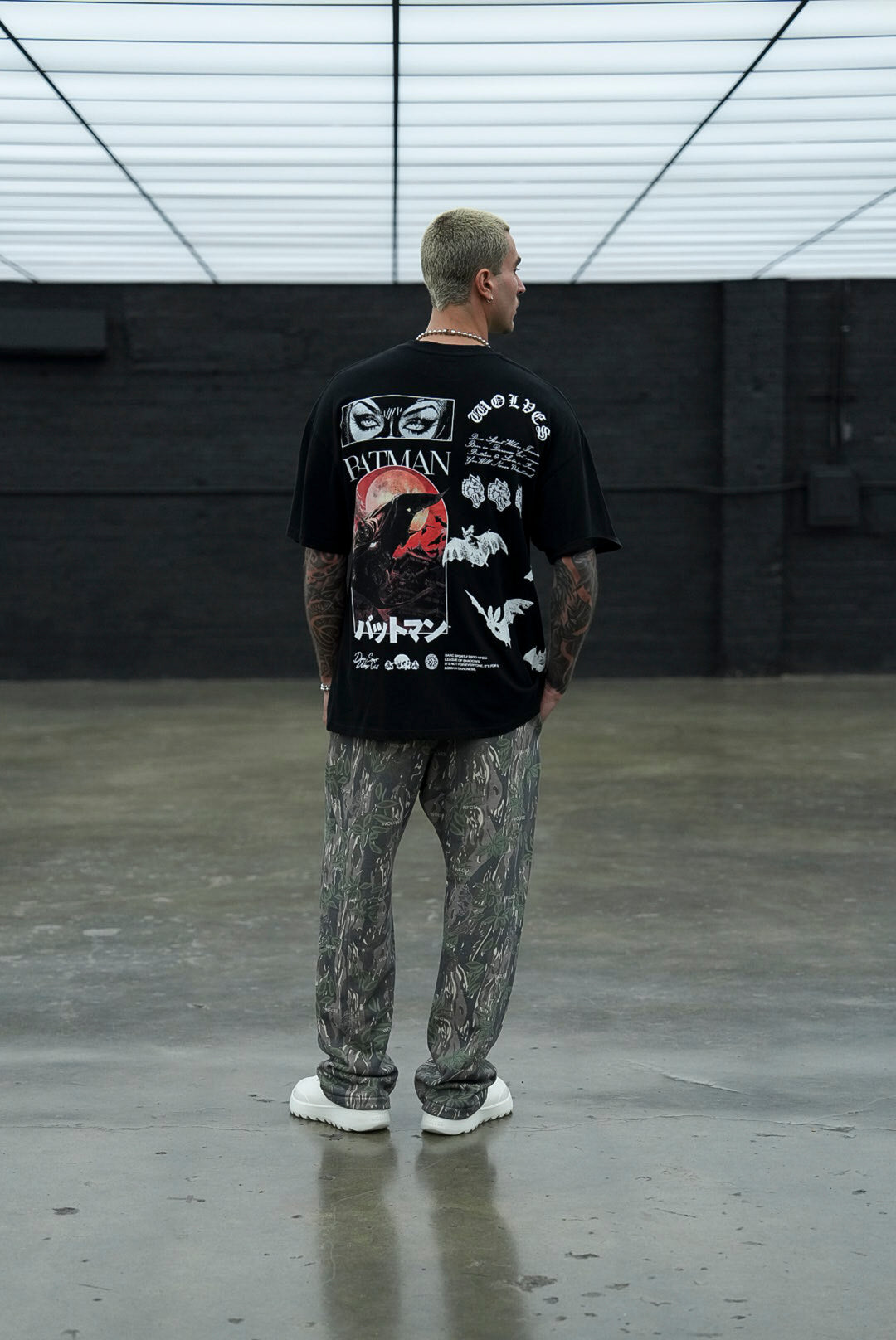 Darc Cave "Premium" Oversized Tee in Black
