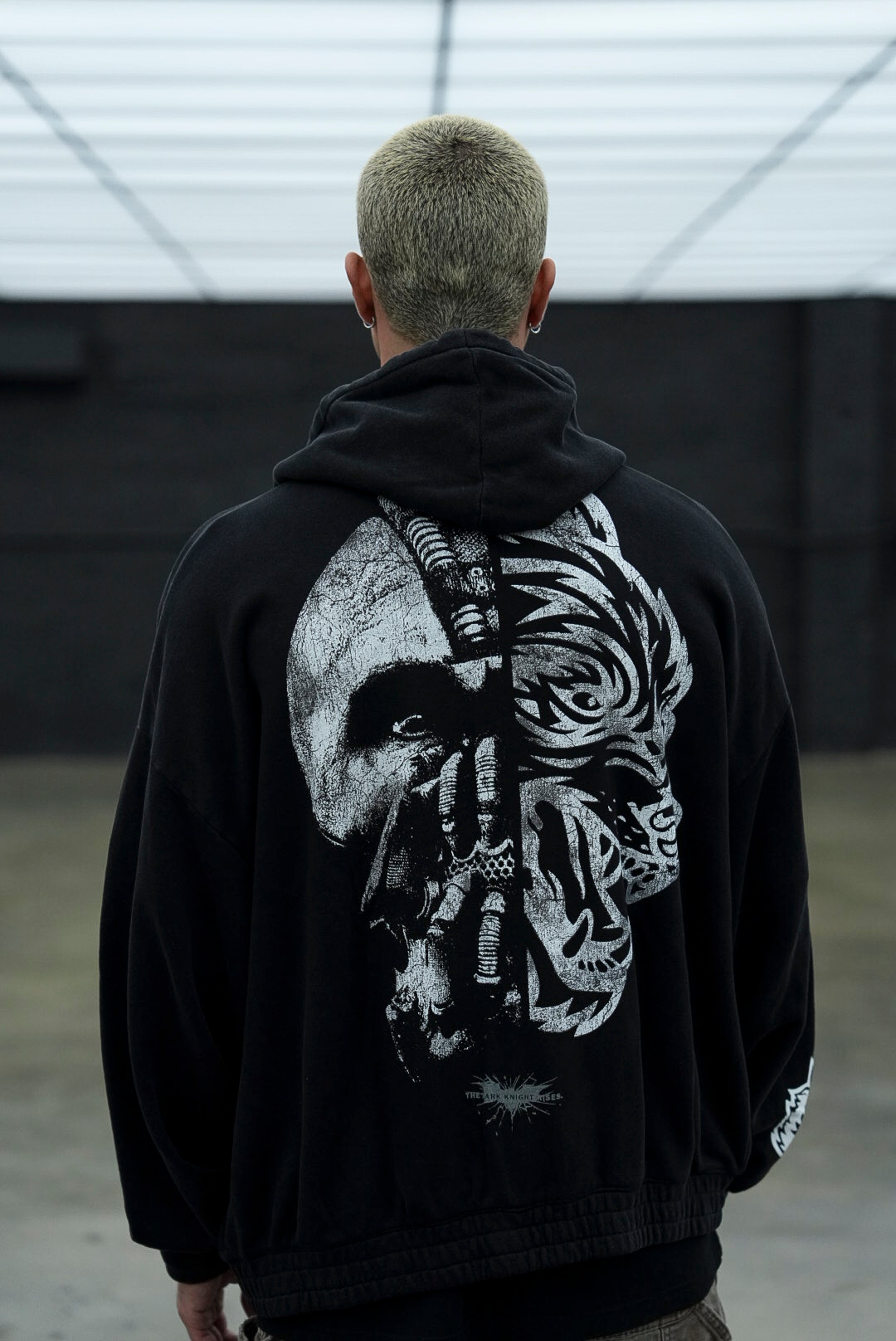 Born In It V2 "Chambers" Zip Hoodie in Black
