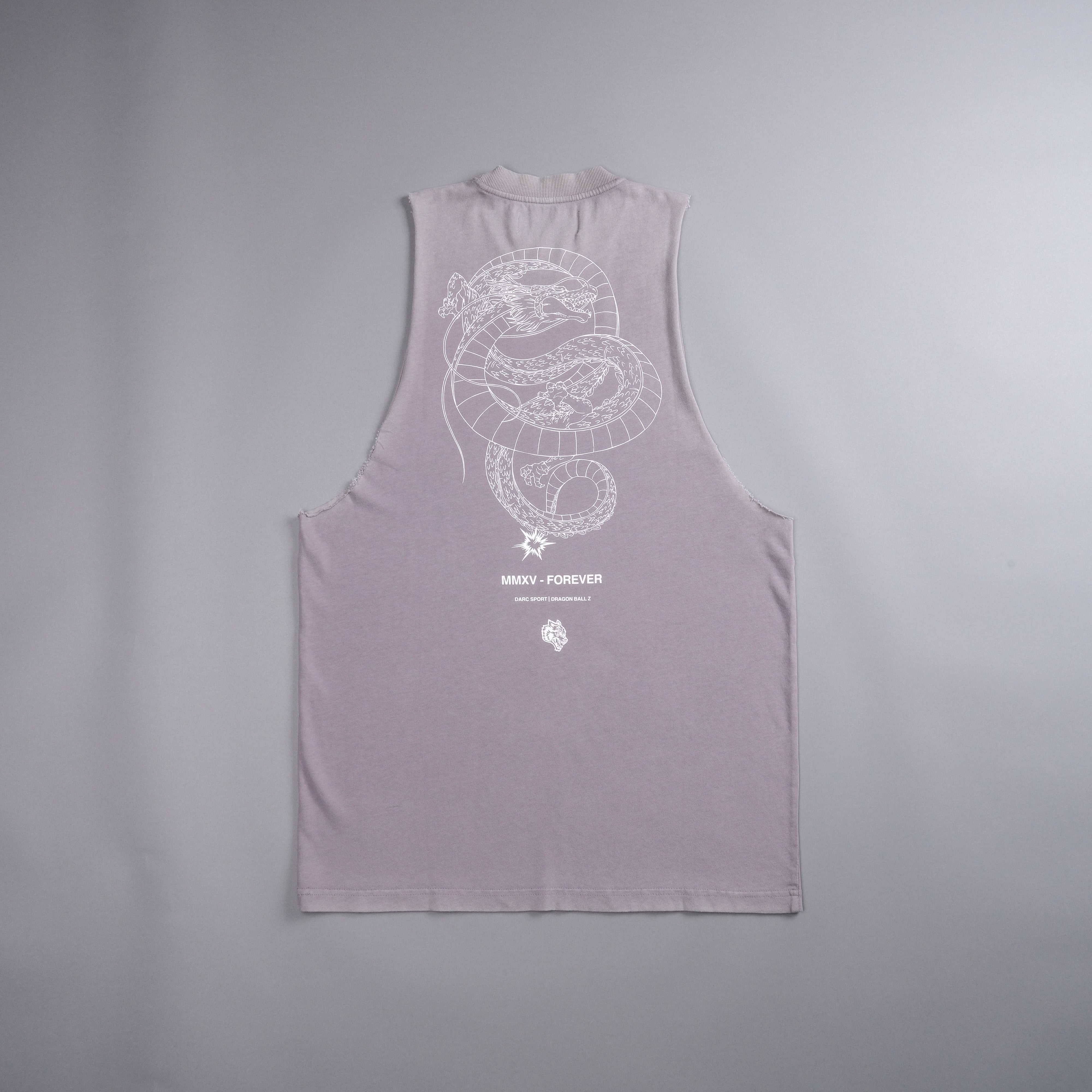 Shenron "Tommy" Muscle Tee in Pale Gray