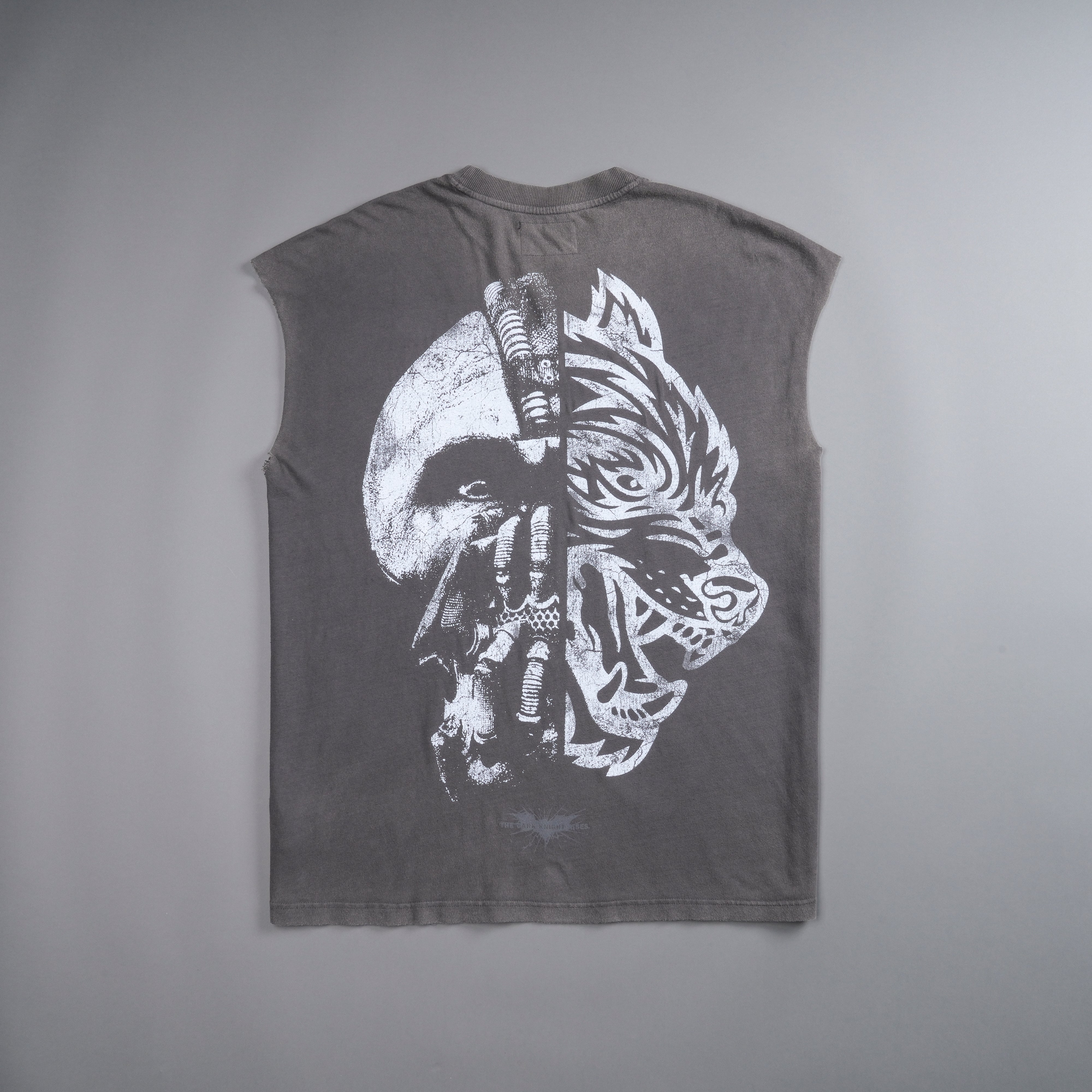 Born In It V2 "Dempsey" Muscle Tee in Wolf Gray