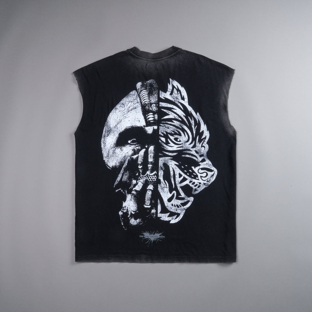Born In It V2 "Dempsey" Muscle Tee in Black