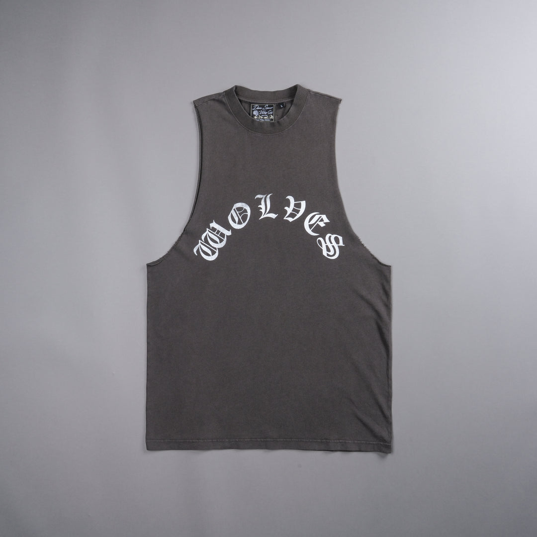 Riders On The Storm "Vintage Tommy" Muscle Tee in Wolf Gray