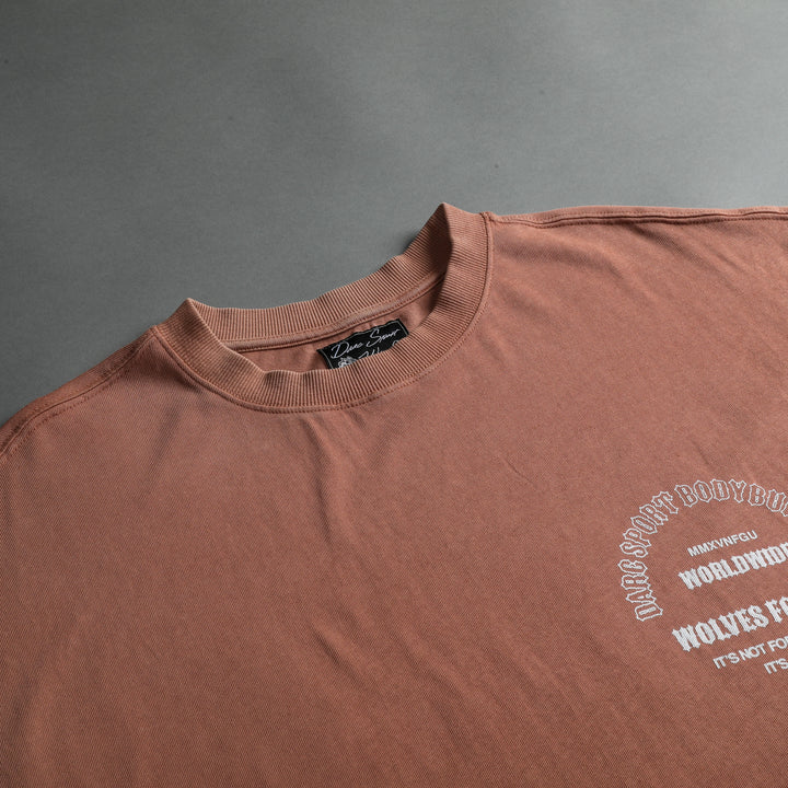 The One You Feed "Premium Vintage" Muscle Tee in Desert Rose