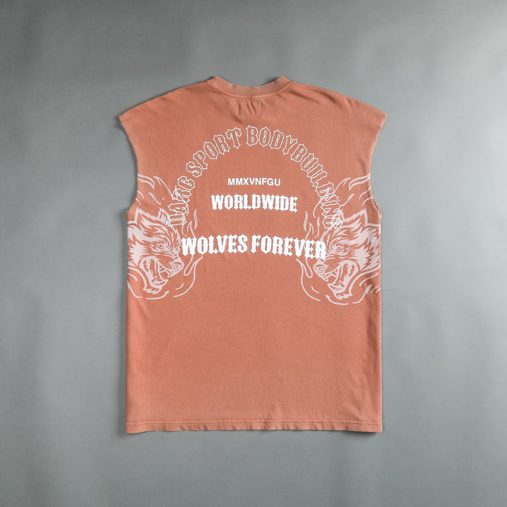 The One You Feed "Premium Vintage" Muscle Tee in Desert Rose