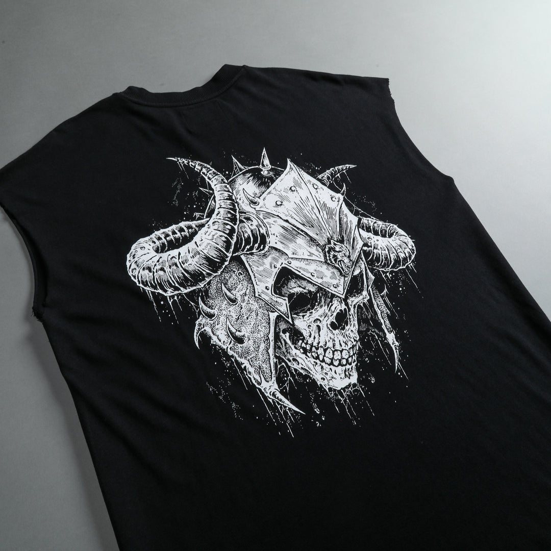 House Of Wolves "Premium Vintage" Pocket Muscle Tee in Black