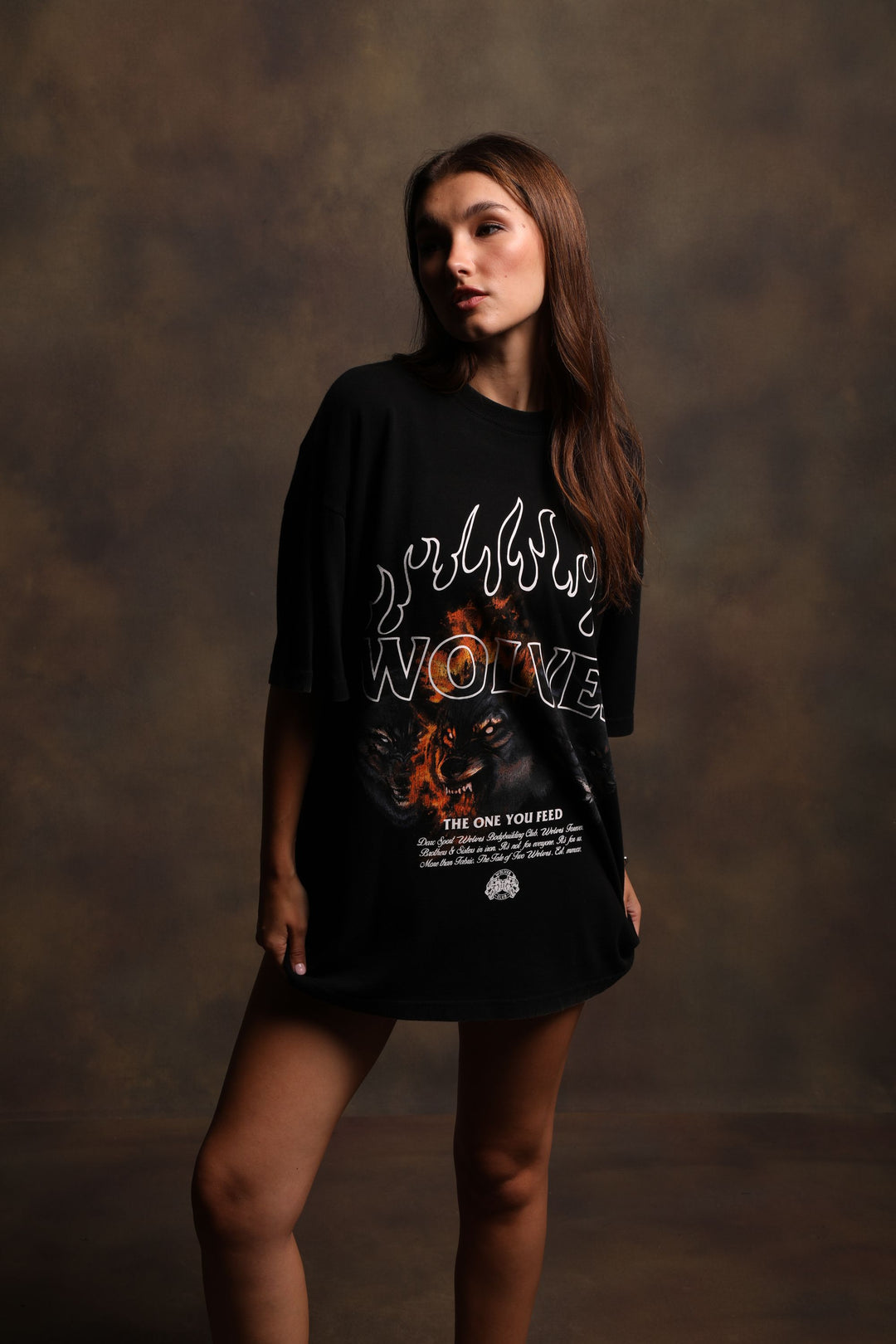 Peace Anger Love Regret "Premium Vintage" Tee in Black