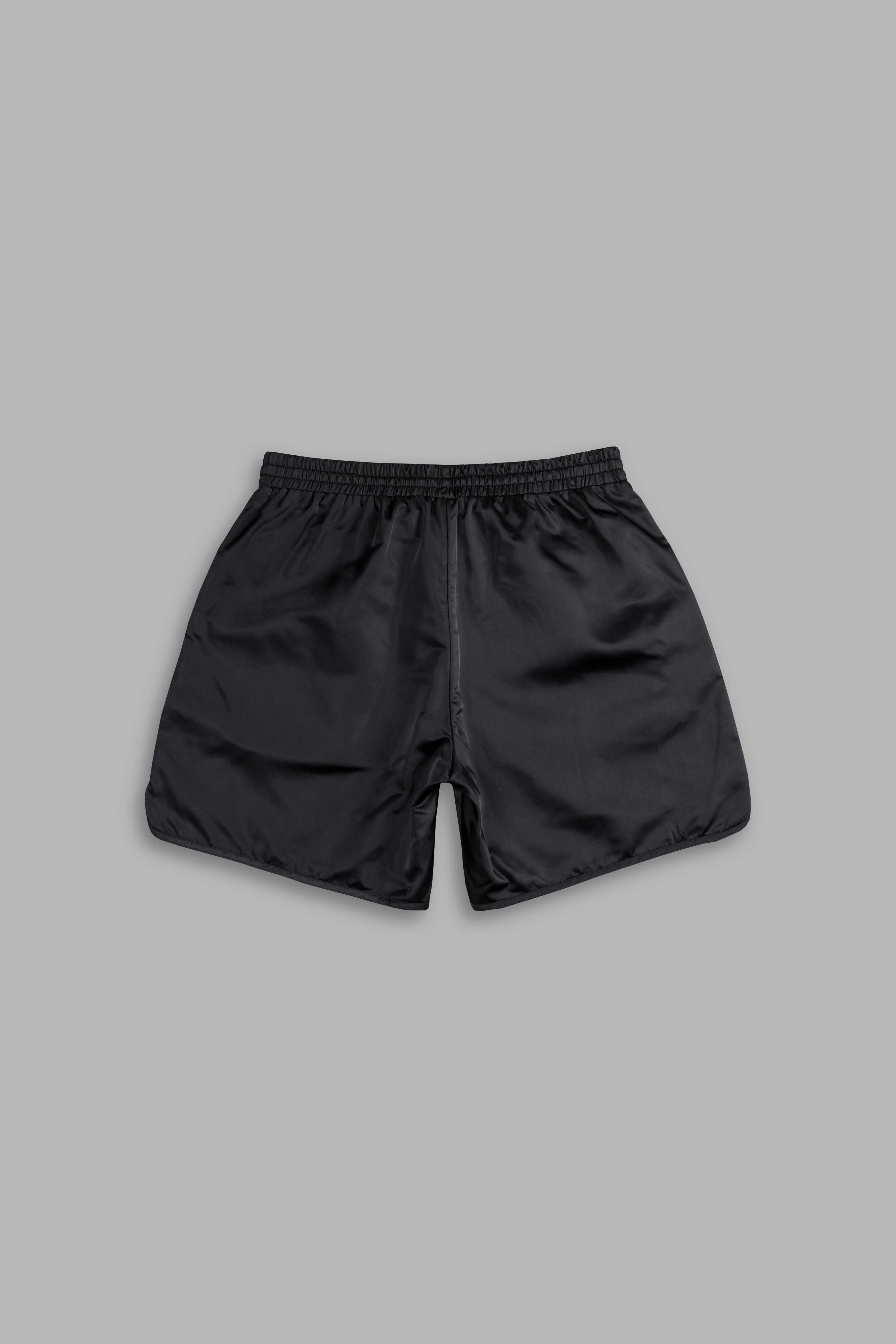 Our Stamp Gerard Shorts in Black