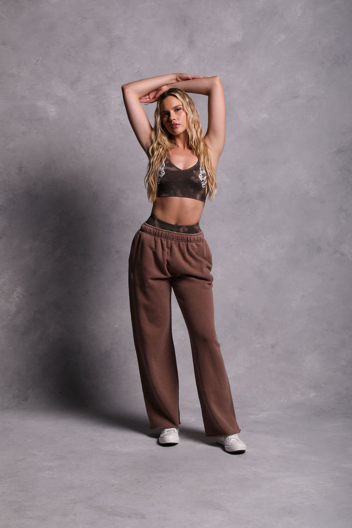 Dual She Big Cozy Sweats in Norse Brown