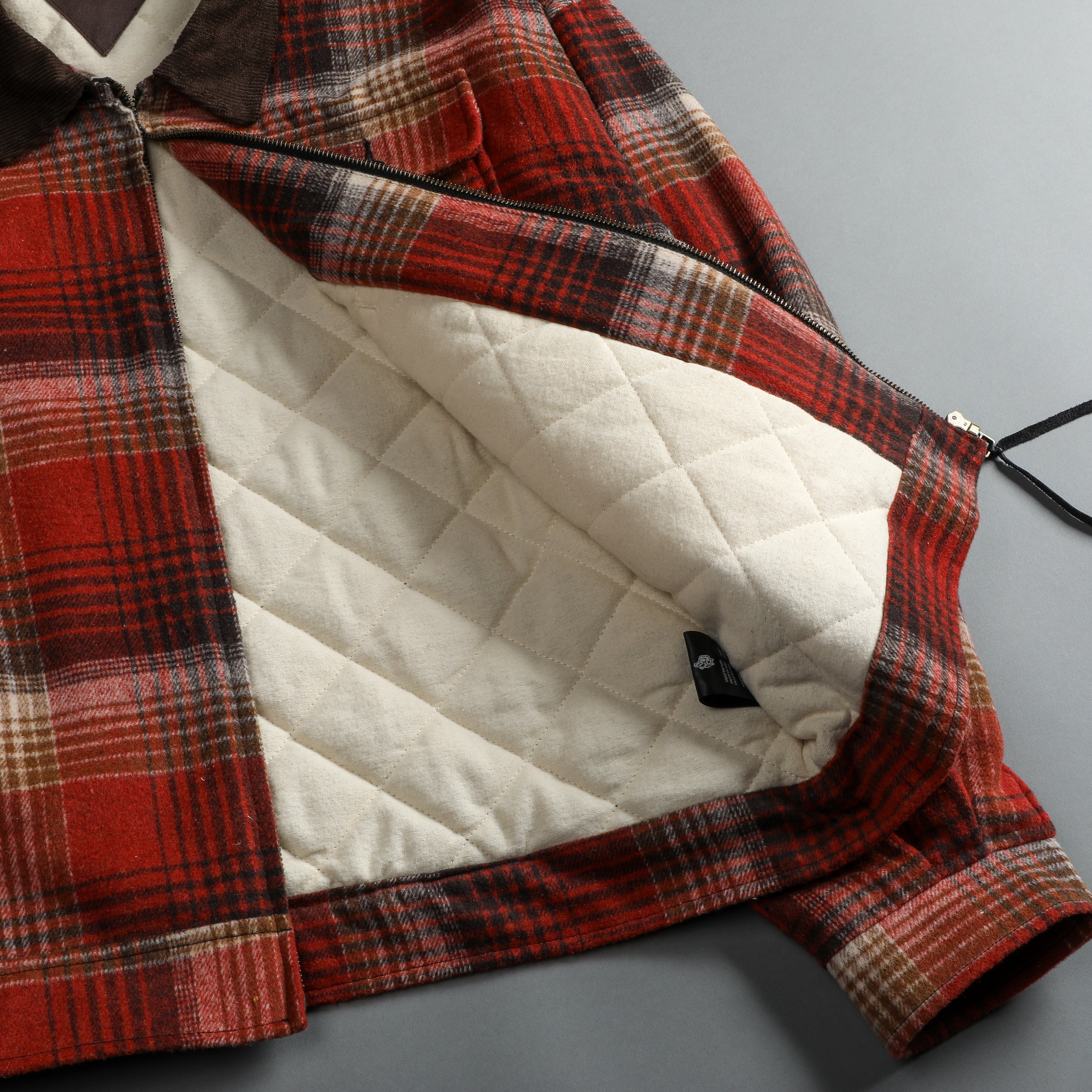 Wolf Head Logan Jacket in Brimstone Plaid