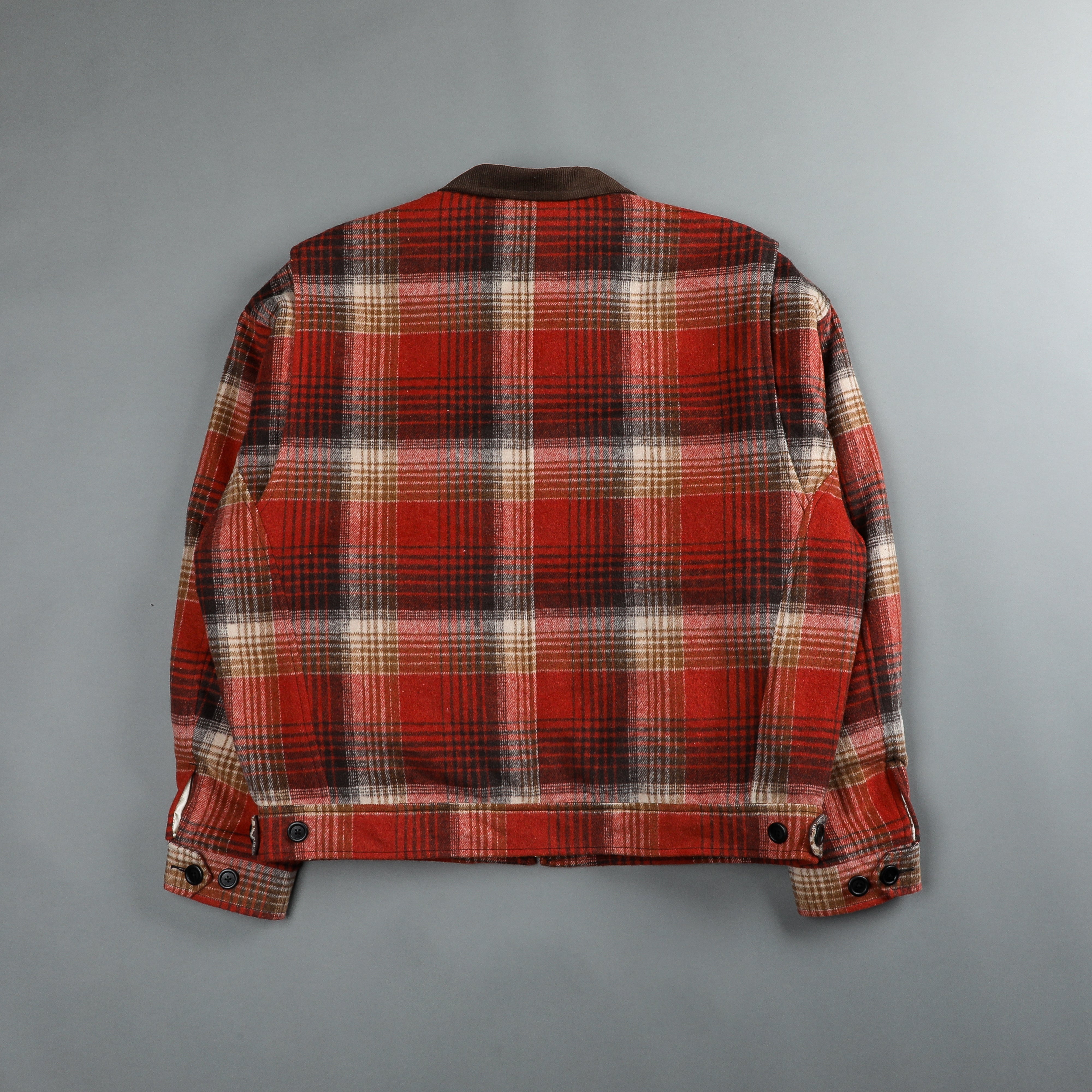 Wolf Head Logan Jacket in Brimstone Plaid