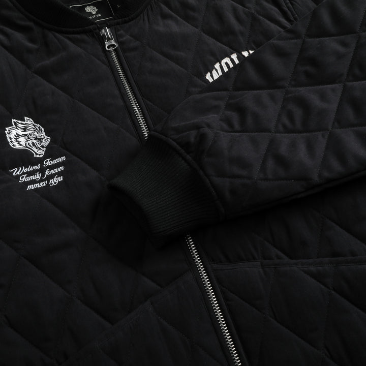 Our Way Darco Quilted Jacket in Black