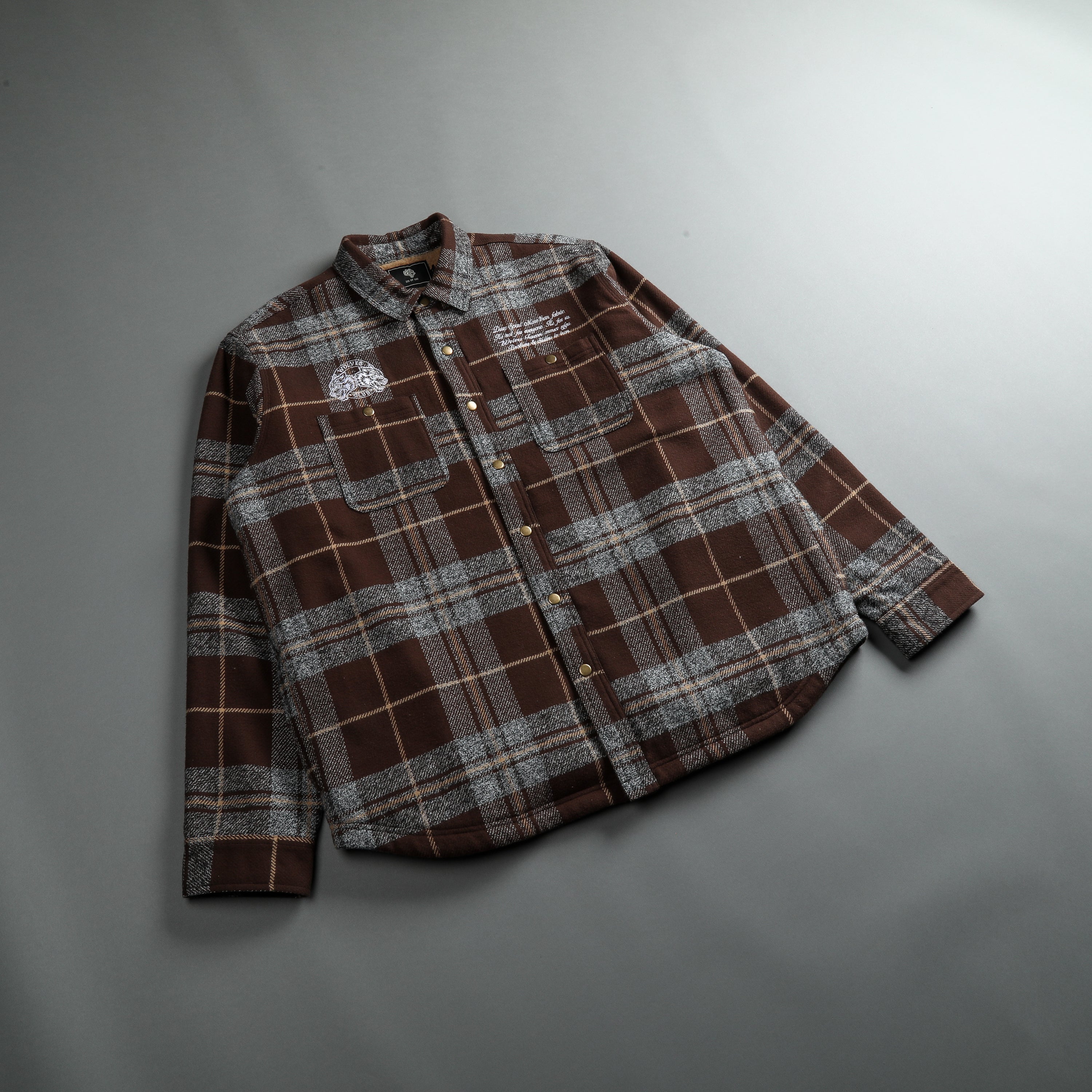 Marked Seattle Sherpa Lined Flannel in Frontier Plaid