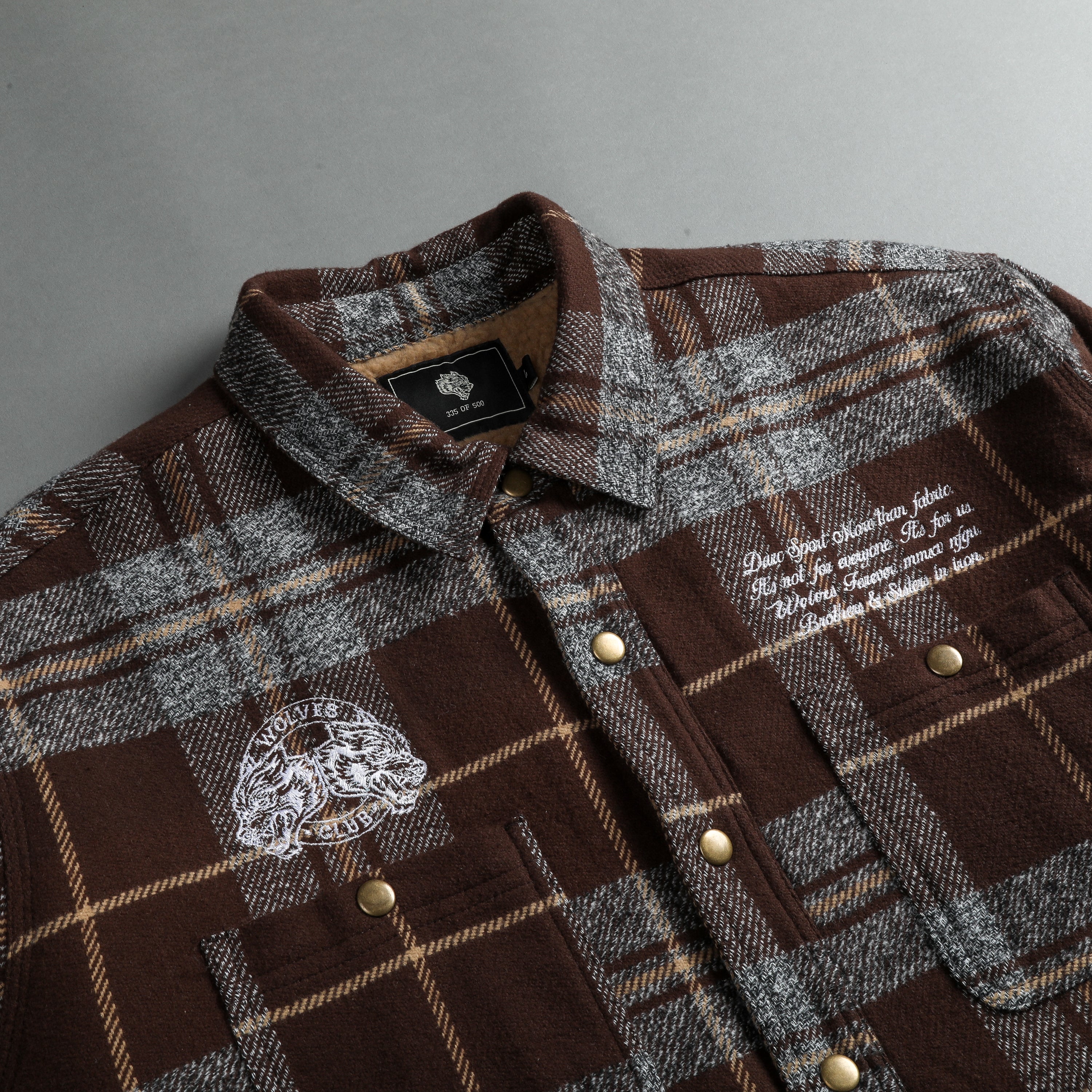 Marked Seattle Sherpa Lined Flannel in Frontier Plaid