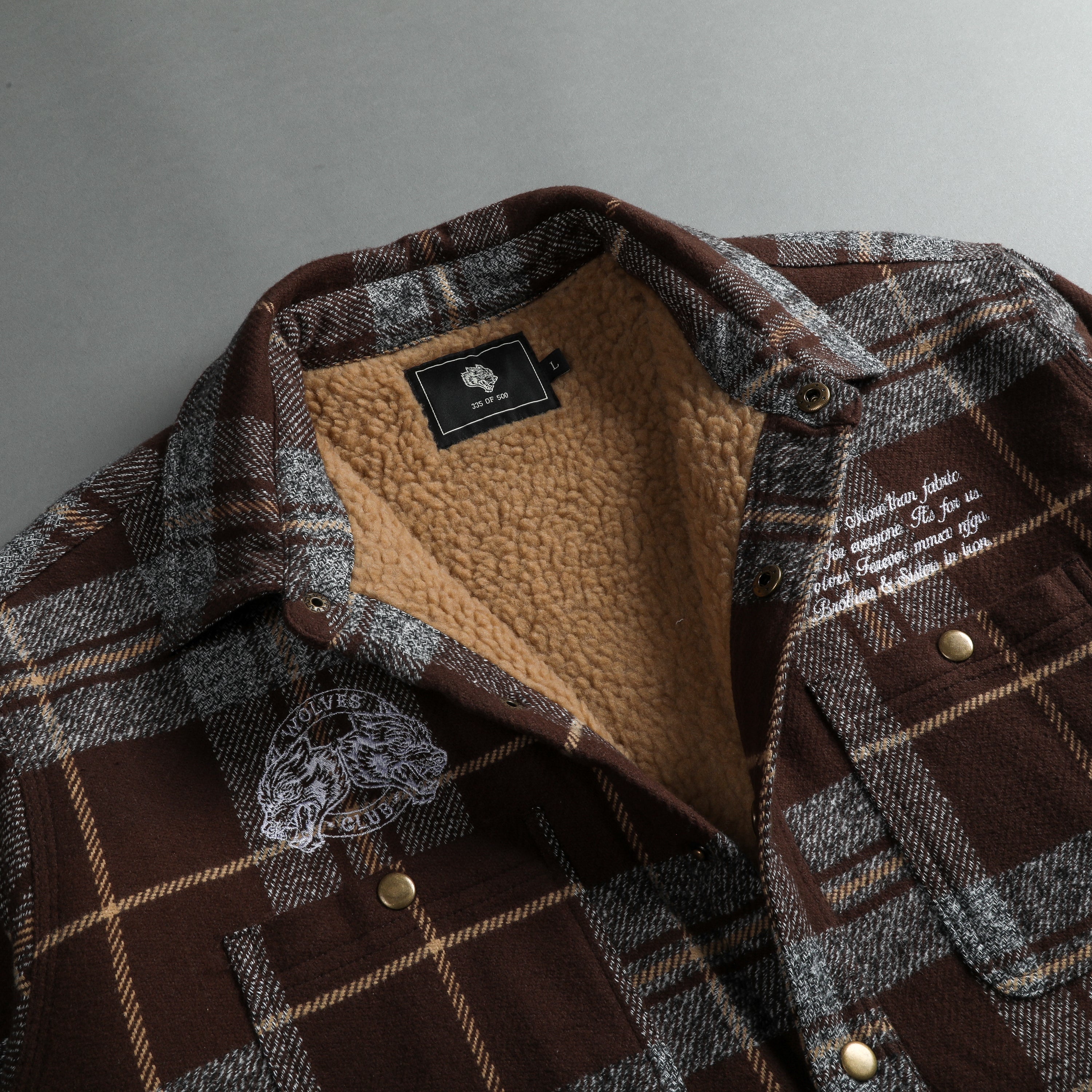 Marked Seattle Sherpa Lined Flannel in Frontier Plaid