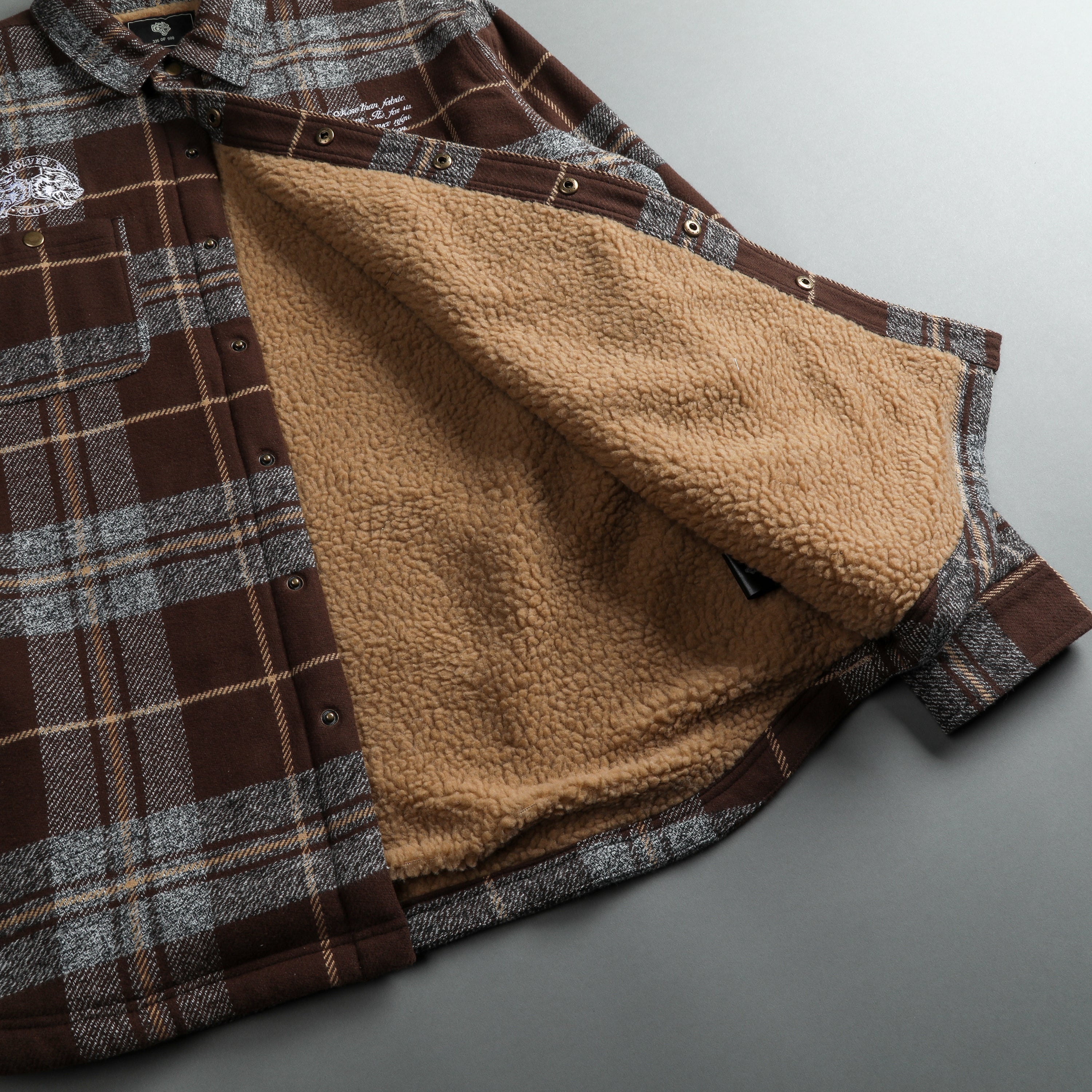 Marked Seattle Sherpa Lined Flannel in Frontier Plaid