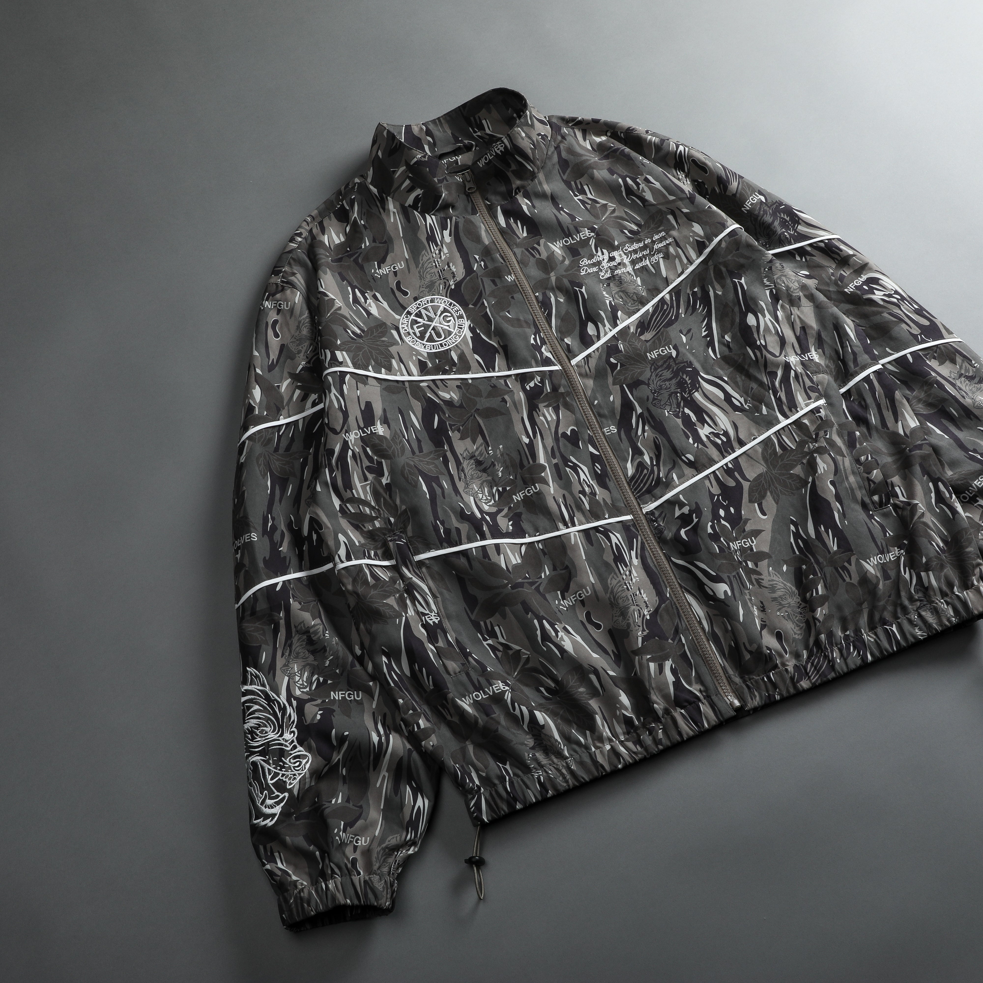 Gravel Darby Track Jacket in Darc Coffee Norse Camo – DarcSport