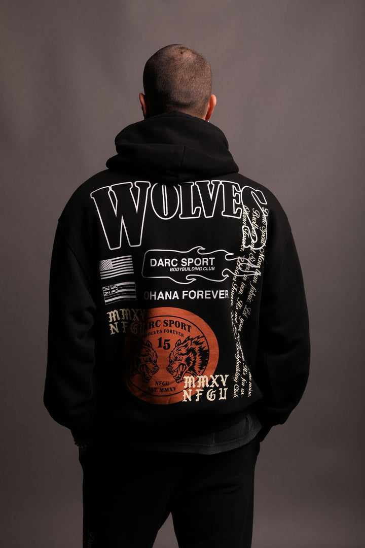 Life Moves Fast "Pierce" Hoodie in Pigment Black