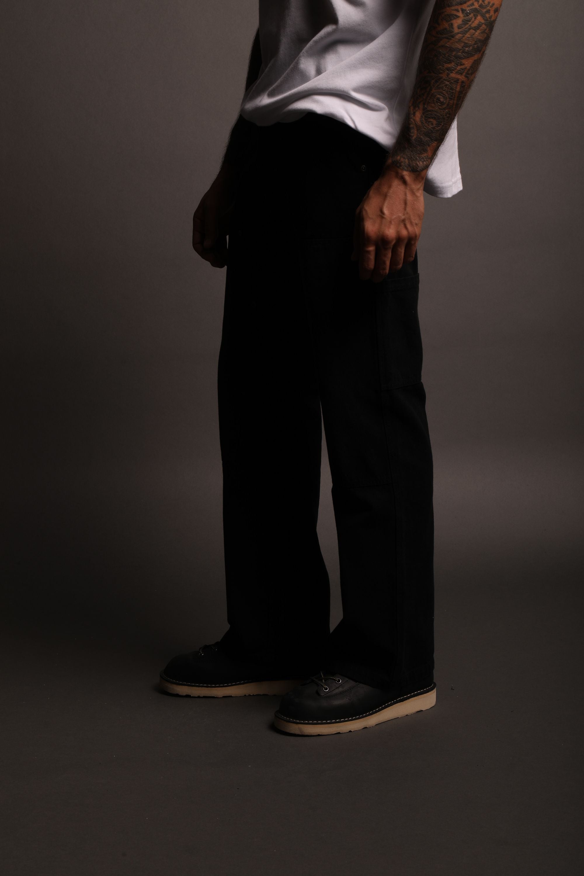 Been Through It Hoffa Flare Pants in Black