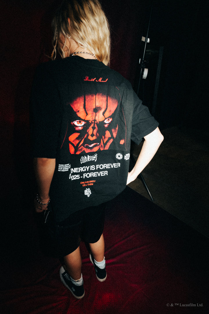 The Phantom Menace "Box Cut" Tee in Black