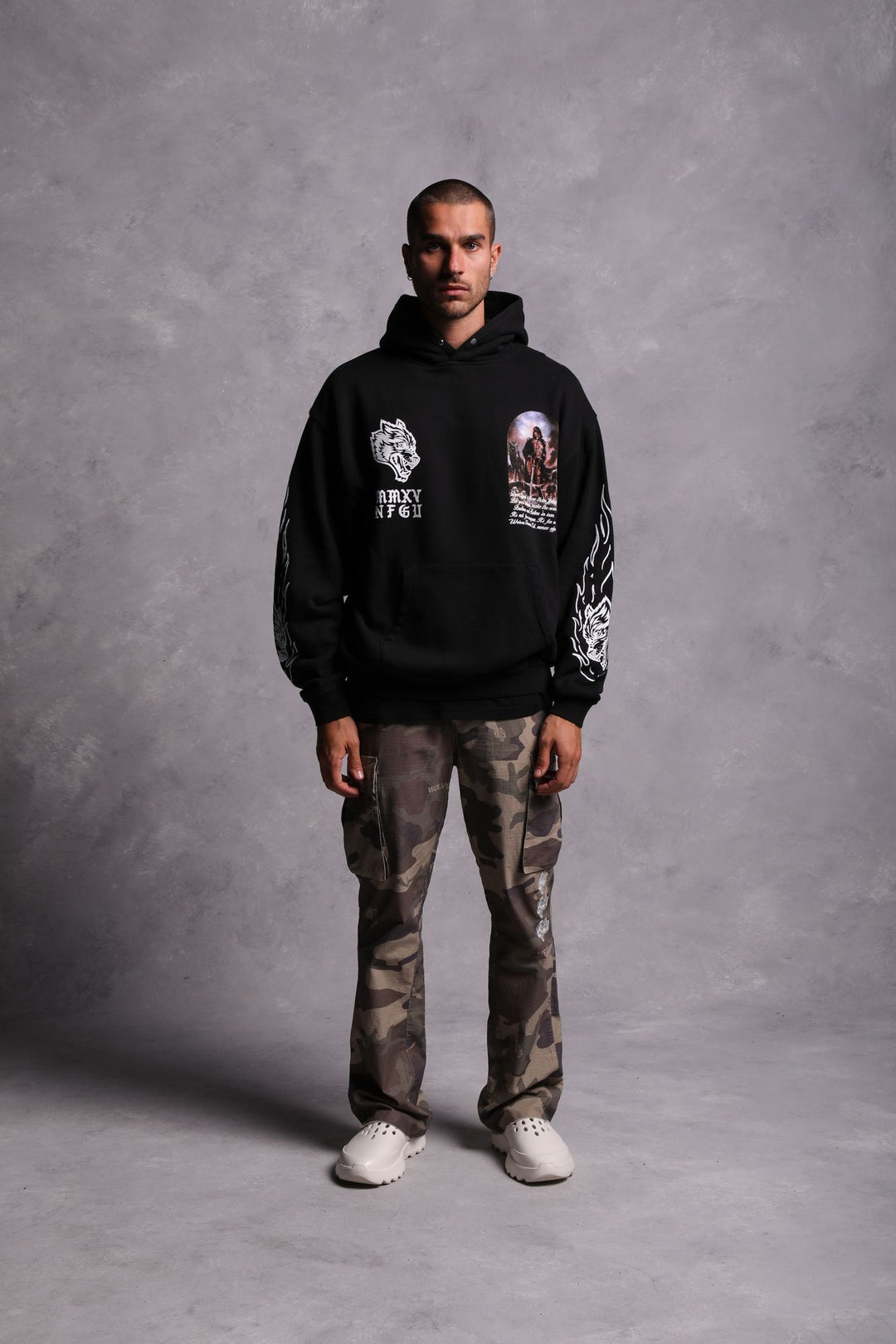 Still Standing "Pierce" Hoodie in Black