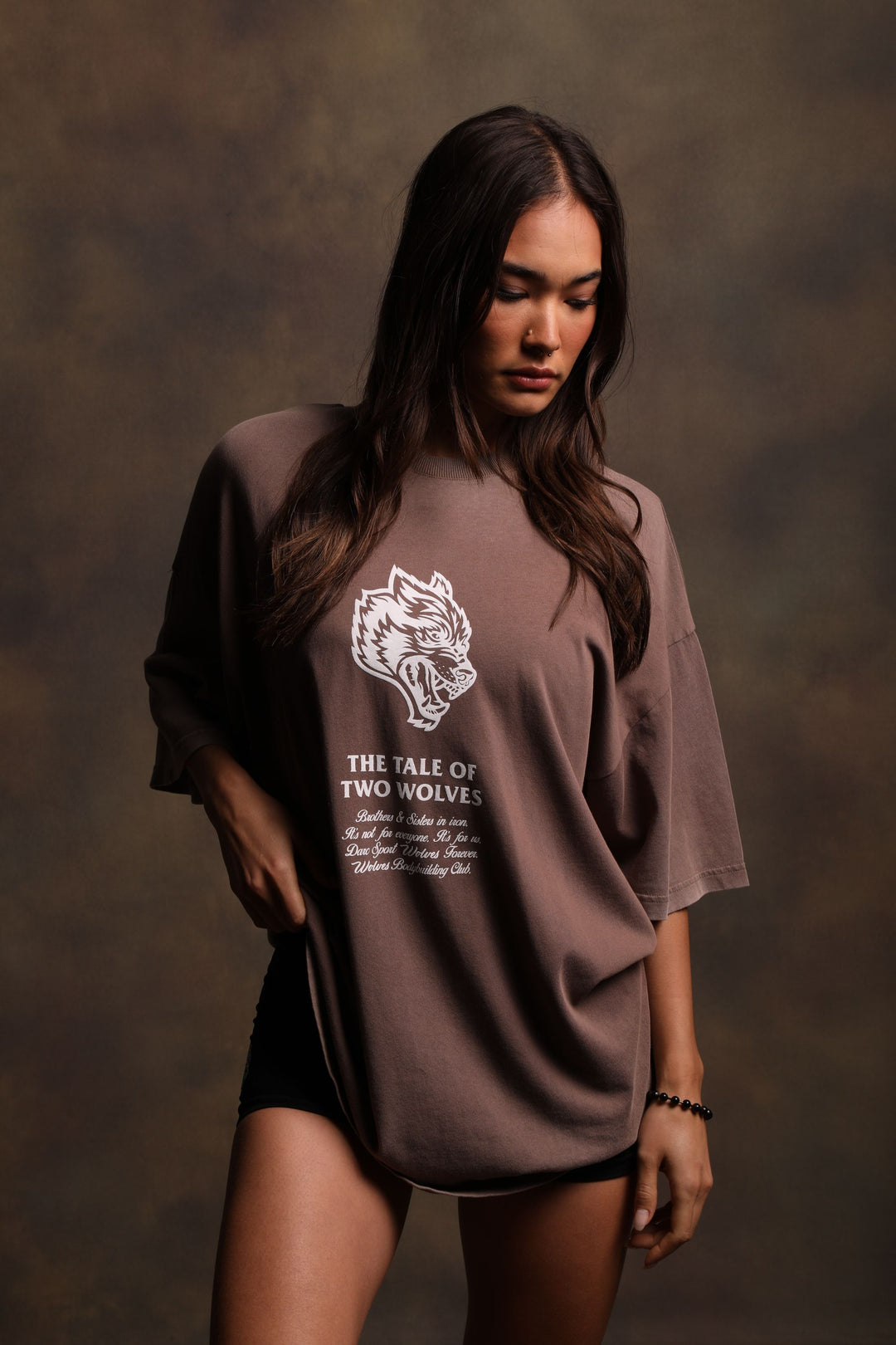No Hurdles "Premium Vintage" Tee in Mojave Brown