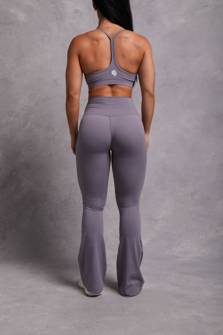 Loyalty "Georgia" Energy Flare Leggings in Norse Purple