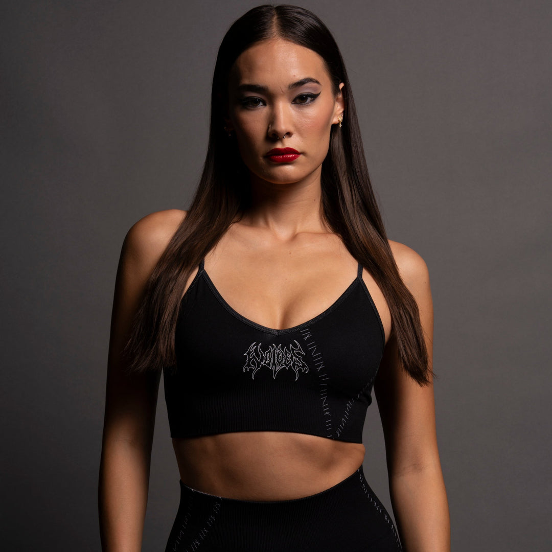 Repair "Everson Seamless" Sports Bra in Black