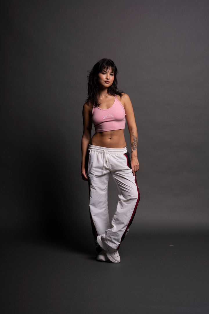 Our Zone Remind Unisex Track Pants in Cream