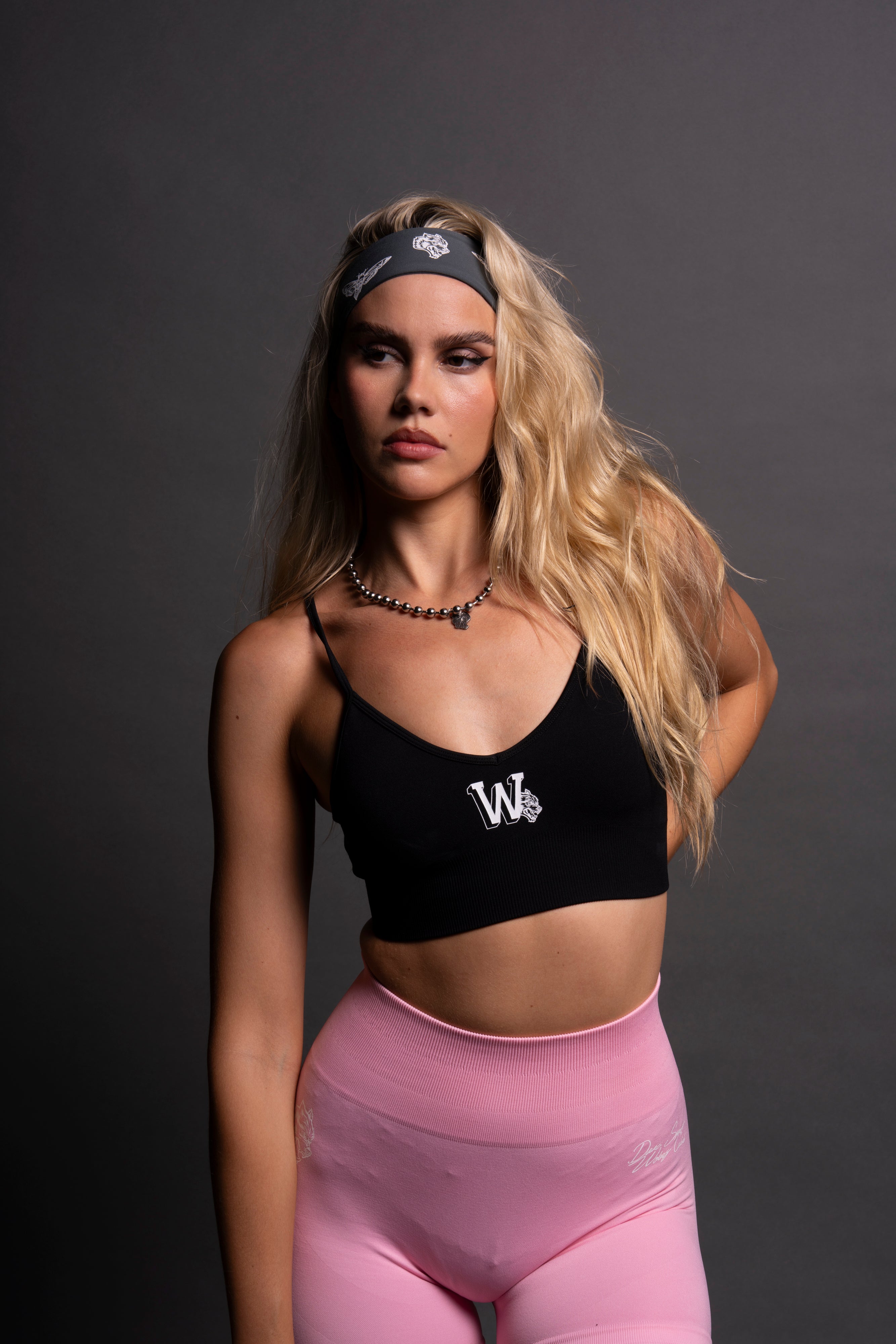 Fly With Us Energy Headband in Wolf Gray