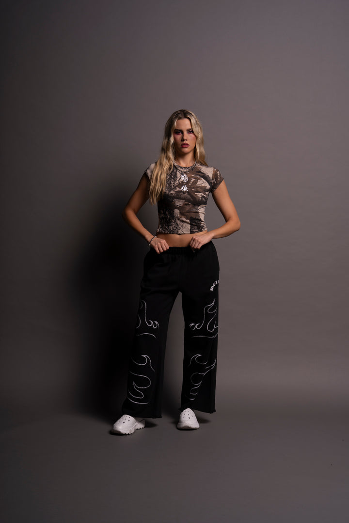 Through The Fire Durst Sweats V2 in Black