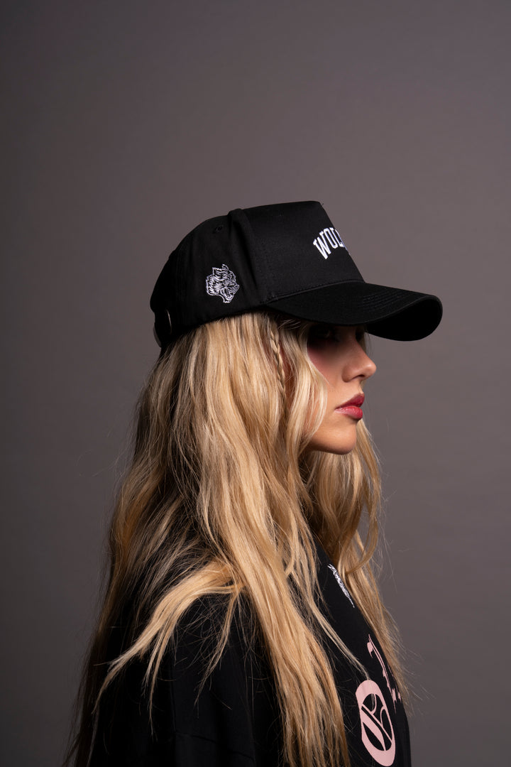 Real Loyalty 5 Panel Hat in Black