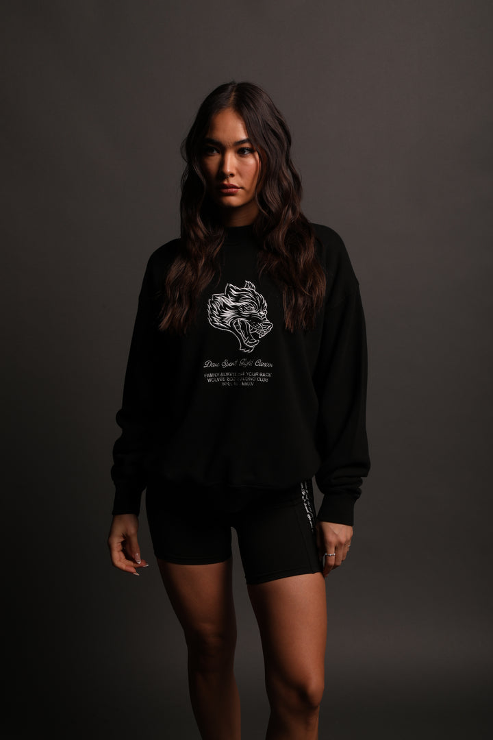 Inner Strength "London" Unisex Crewneck in Black