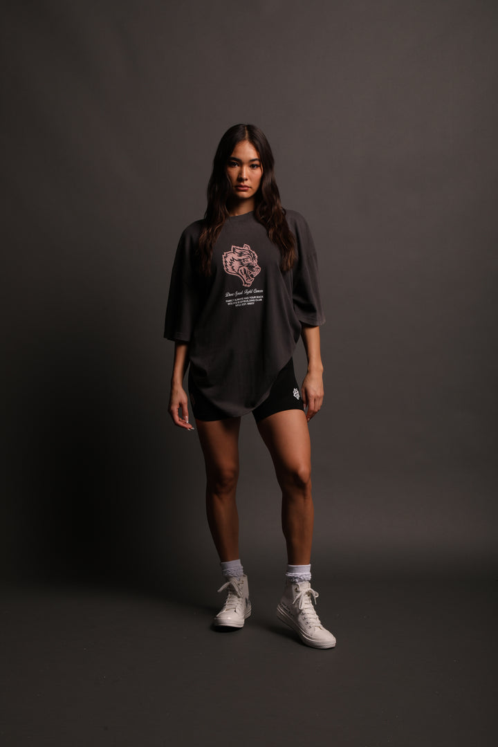 Inner Strength "Premium" Oversized Unisex Tee in Wolf Gray