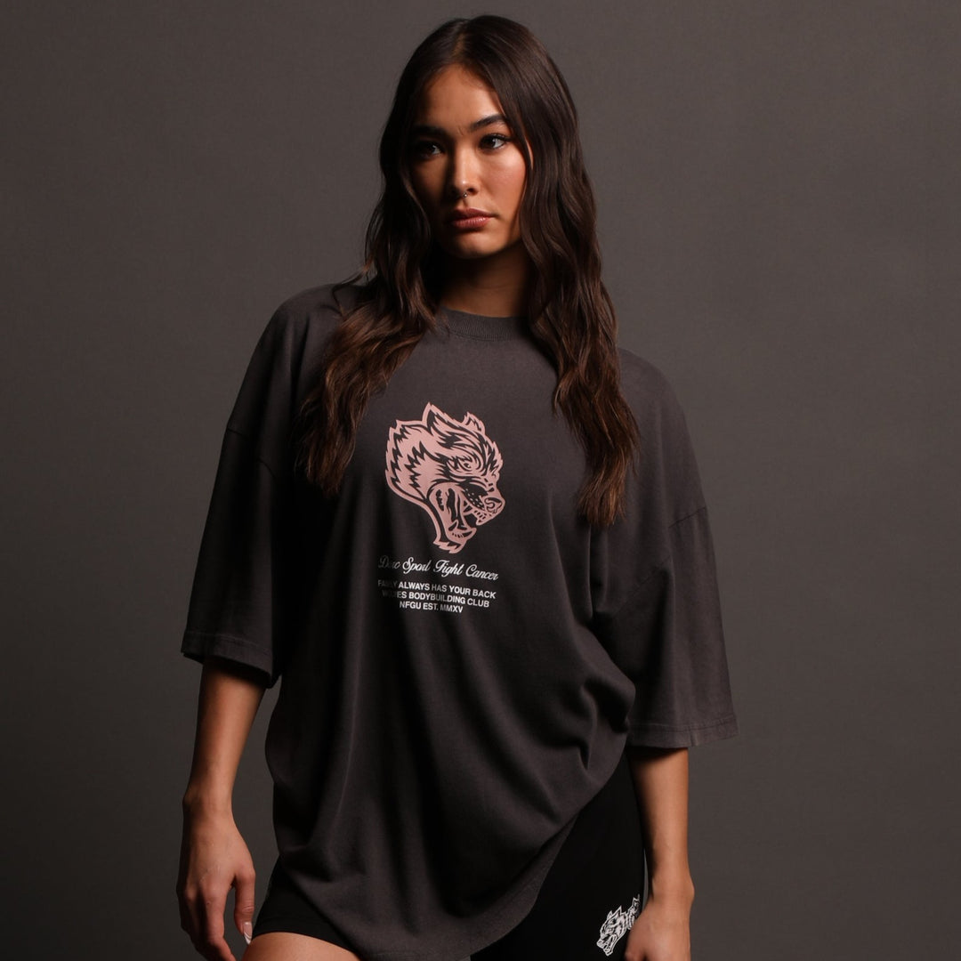 Inner Strength "Premium" Oversized Unisex Tee in Wolf Gray