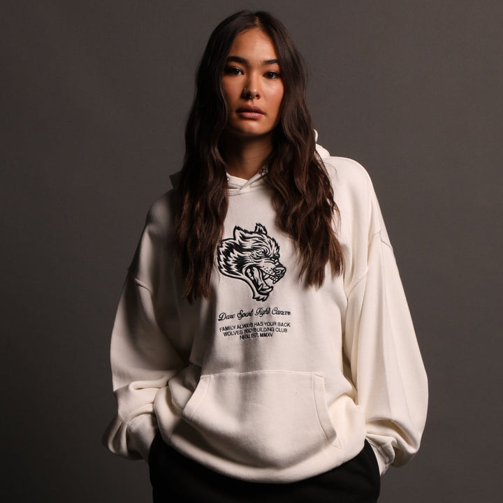 Inner Strength "Pierce" Unisex Hoodie in Cream