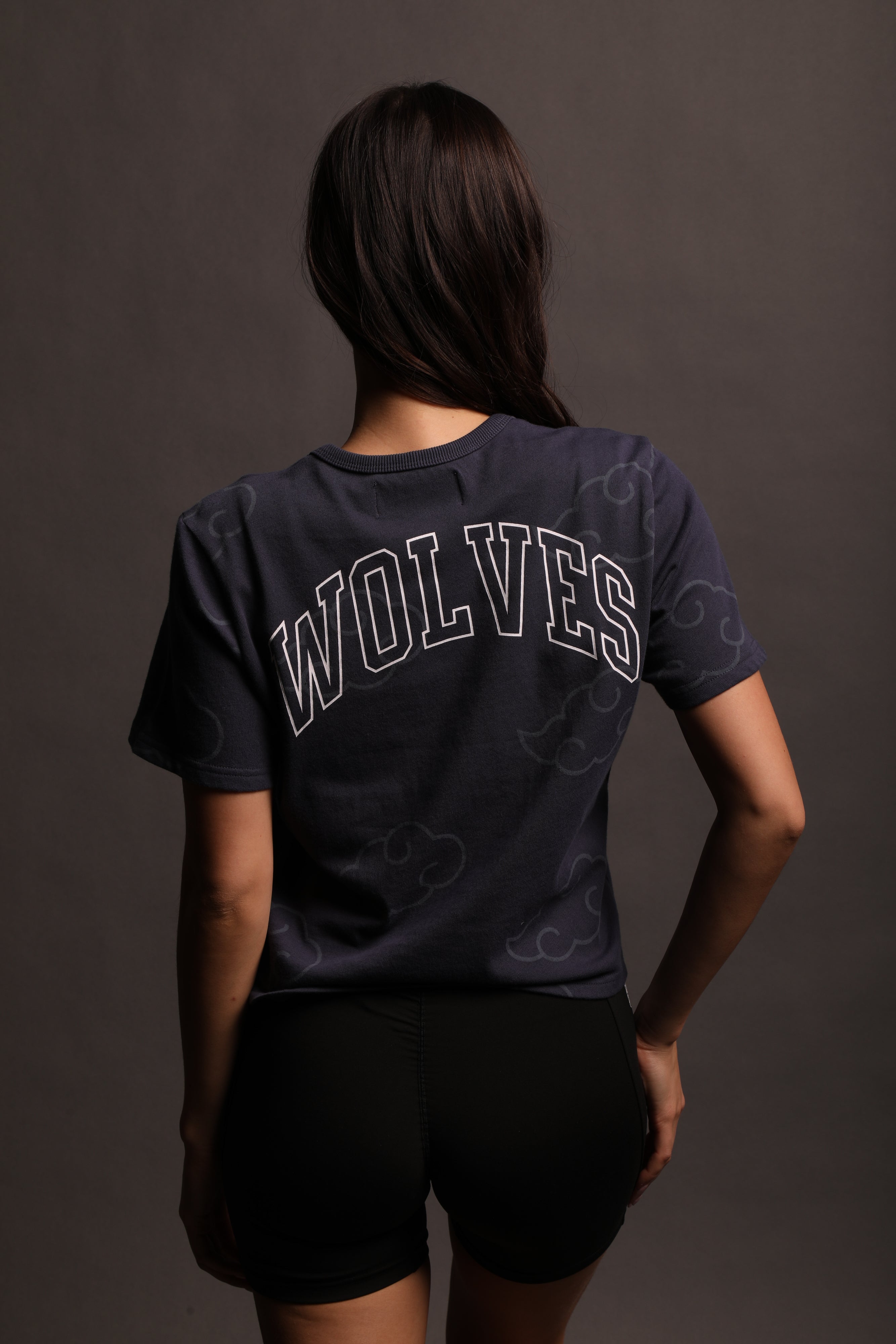 Floating "Timeless" Tee in Storm Blue