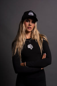 Fired Up 5 Panel Hat in Black